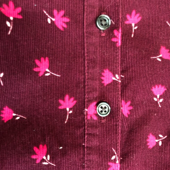 Boden Fine Corduroy Button Down Shirt - Picture 2 of 4